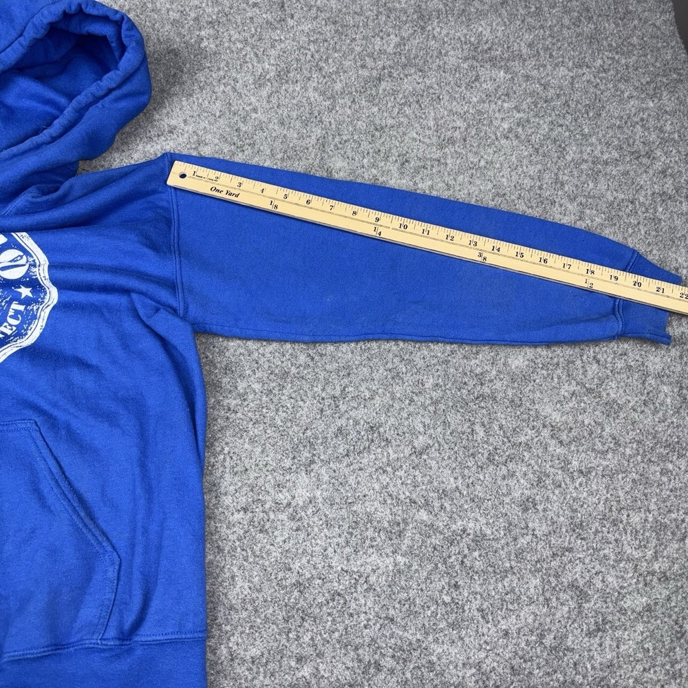 Memphis Zoo Hoodie Mens Large Blue Pullover Preserve & Protect Wildlife Tourist - Picture 8 of 9